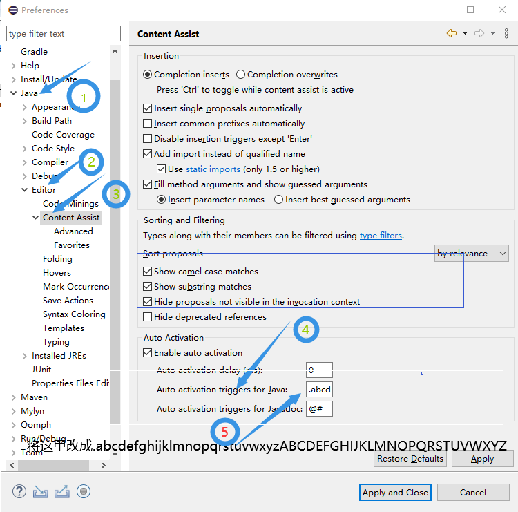 如何在eclipse中设置代码自动补全_eclipse怎么实现代码补全CSDN博客