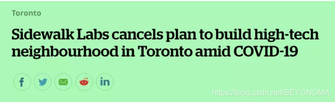 在中国在行其道的智慧城市,为何折戟多伦多嵌入式Python爱好者的专栏-