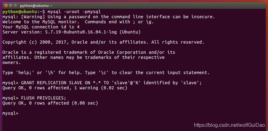 MySQL主从同步配置数据库wolfGuiDao的博客-
