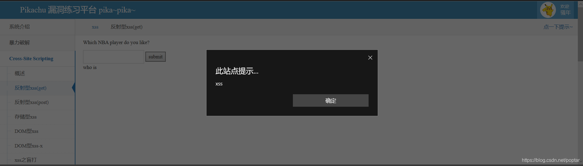 初次使用Pikachu漏洞平台进行测试实验phppoptar的博客-