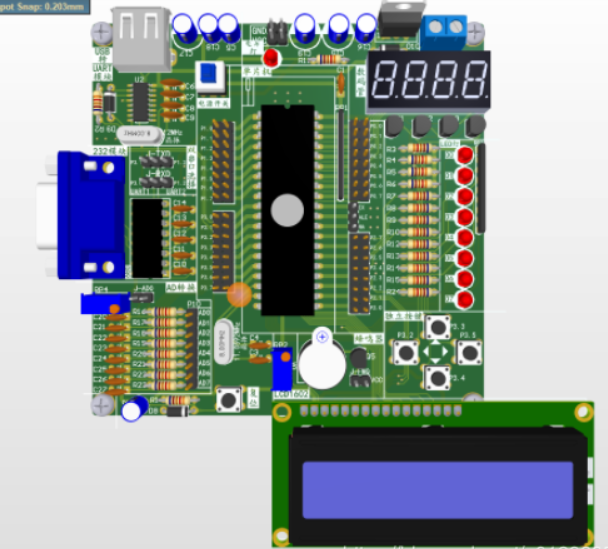 嵌入式：51单片机系统PCB设计制作_51开发板pcb案例-CSDN博客