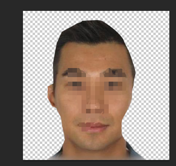 PS白底证件照换蓝底背景，头发边缘精细处理_卡卡西：一个擅长拷贝的 