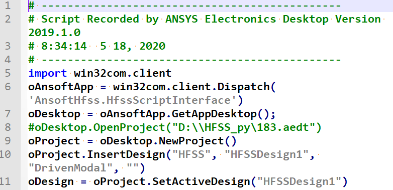 python 与HFSS联合仿真pythonweixin42312623的博客-