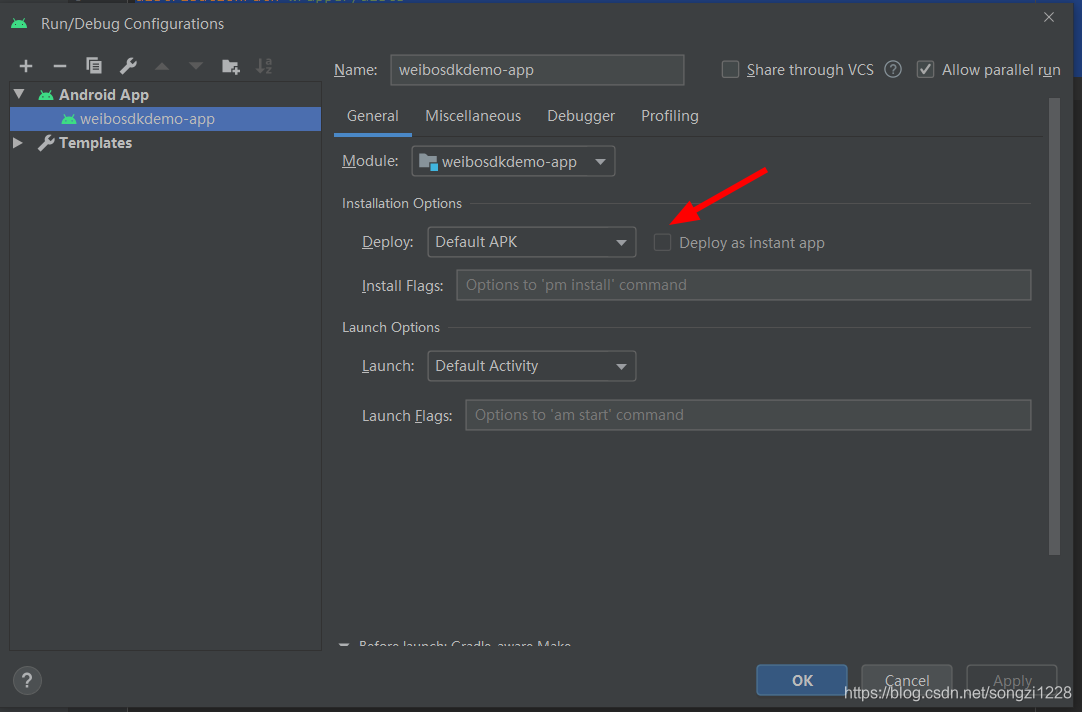 Unable to determine application id: com.android.tools.idea.run.ApkProvisionException: No outputs for移动开发songzi1228的博客-