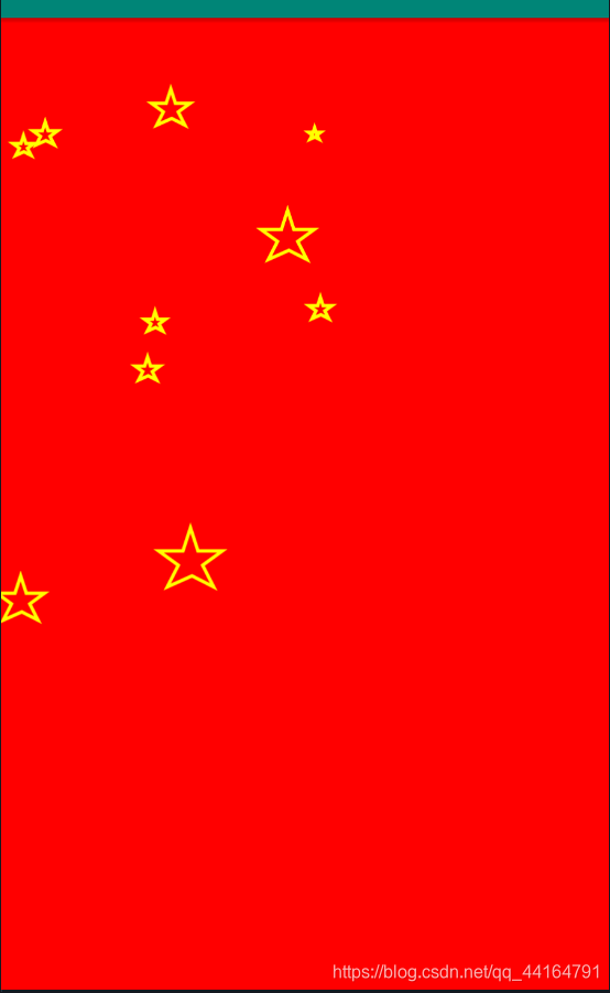 Android利用Canvas绘图功能来绘制五角星(升级版)