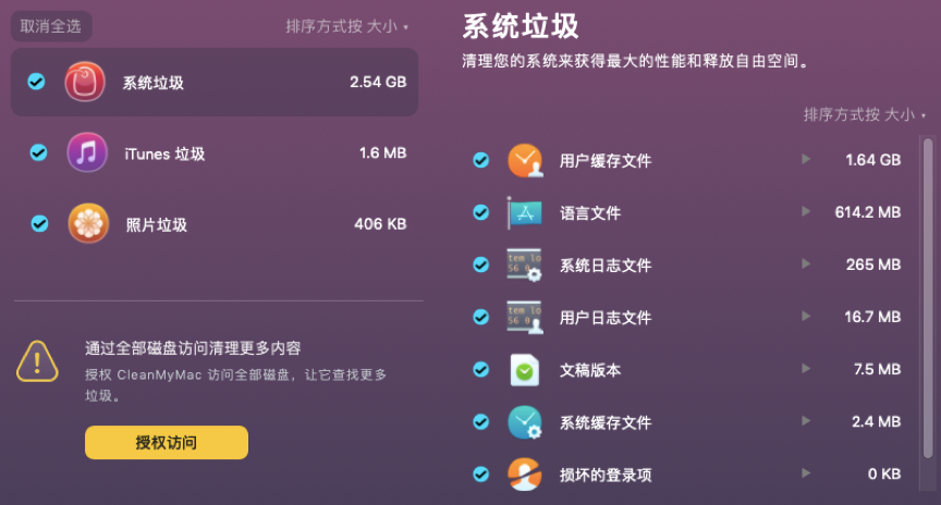 三大主流Mac清理软件实测：Cleaner One | 柠檬清理 | CleanmyMac