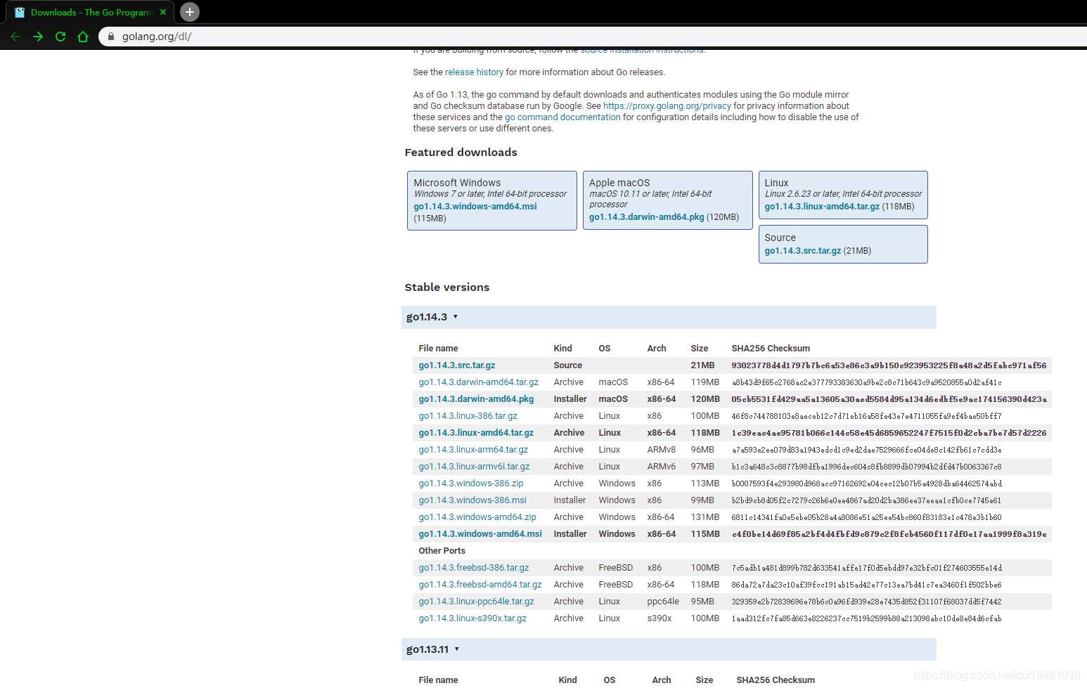 https://golang.org/dl/