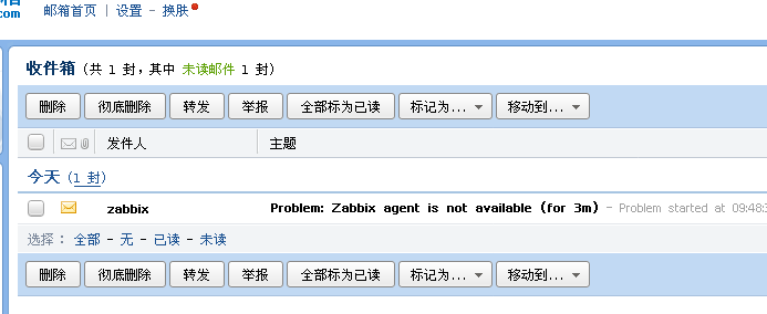 zabbix 结合外部软件配置告警