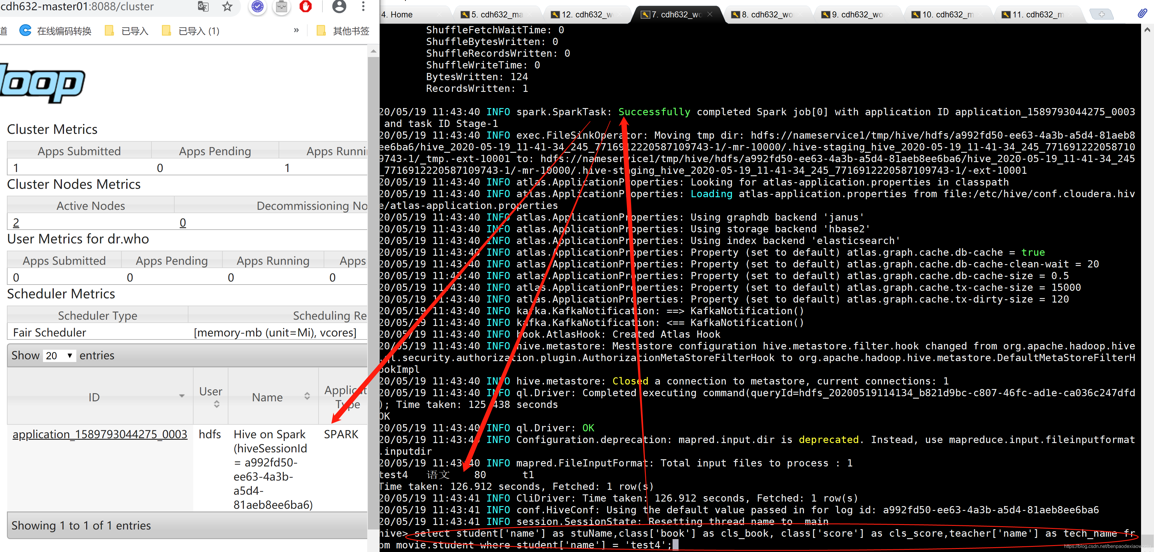 cdh6.3.2上Hive on Spark模式下hive无法使用JsonSerDe问题_spark hive .hcatalog .data ...