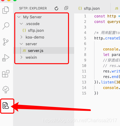 vsCode扩展_SFTP_实现访问域名服务器（或者公网IP）指向本地开发环境