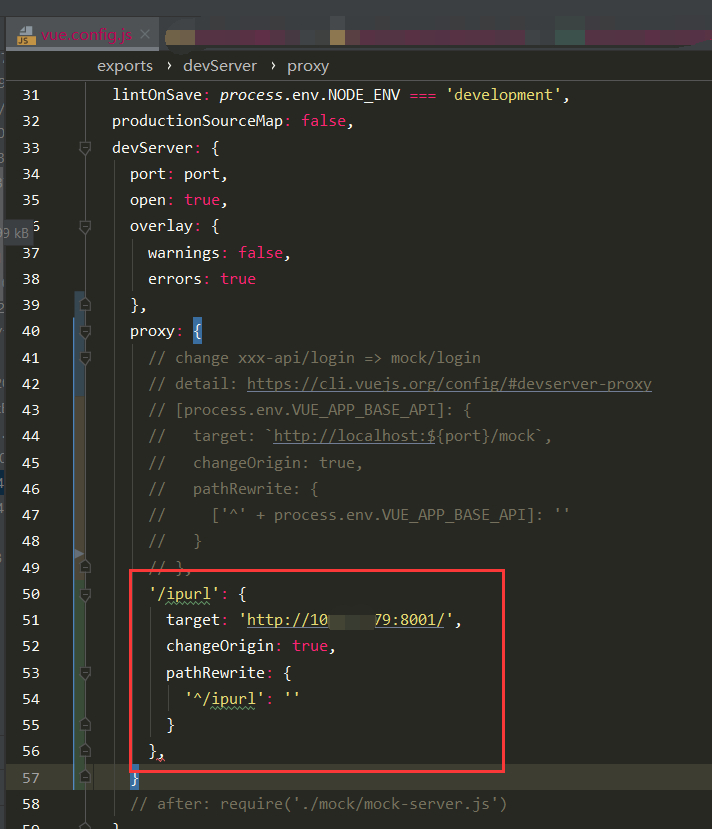 vue element admin配置跨域