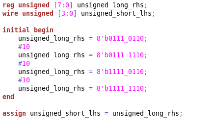 Verilog中不同位宽的无符号数和有符号之间赋值的截断和扩展问题verilog,补码qq31006535的博客-