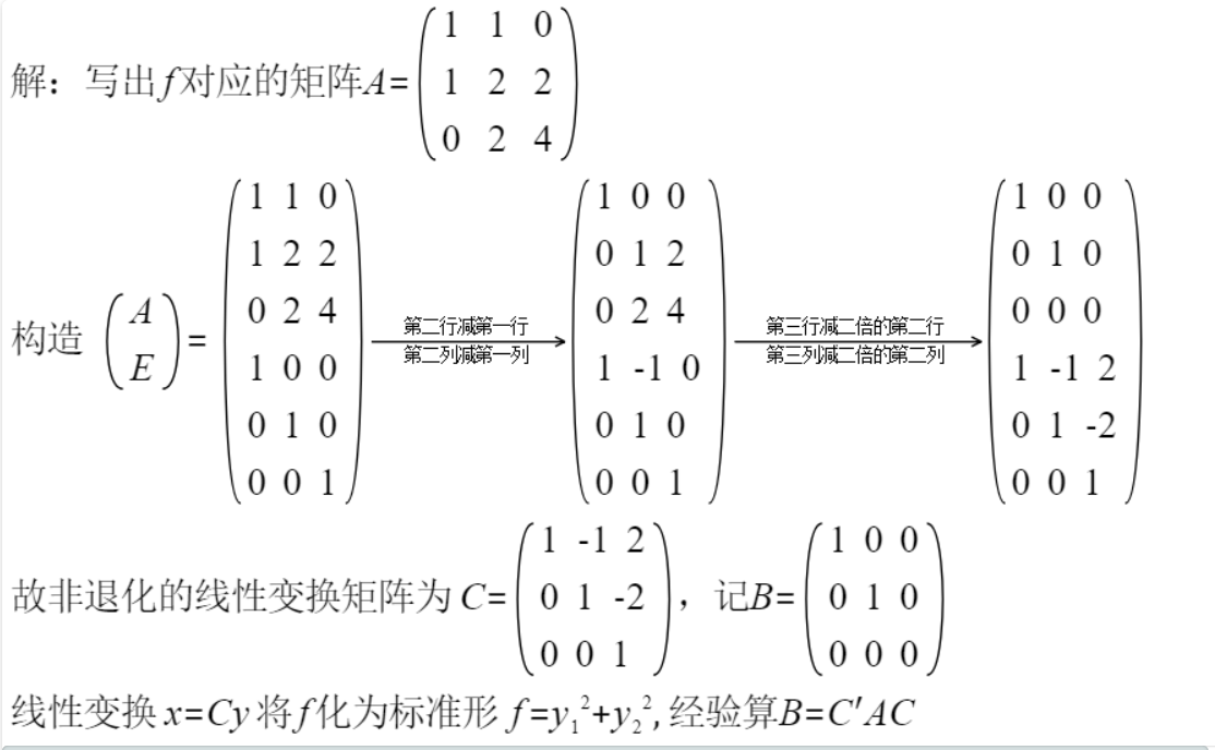 二次型化标准形的五种方法人工智能一个啥也不会的新手-