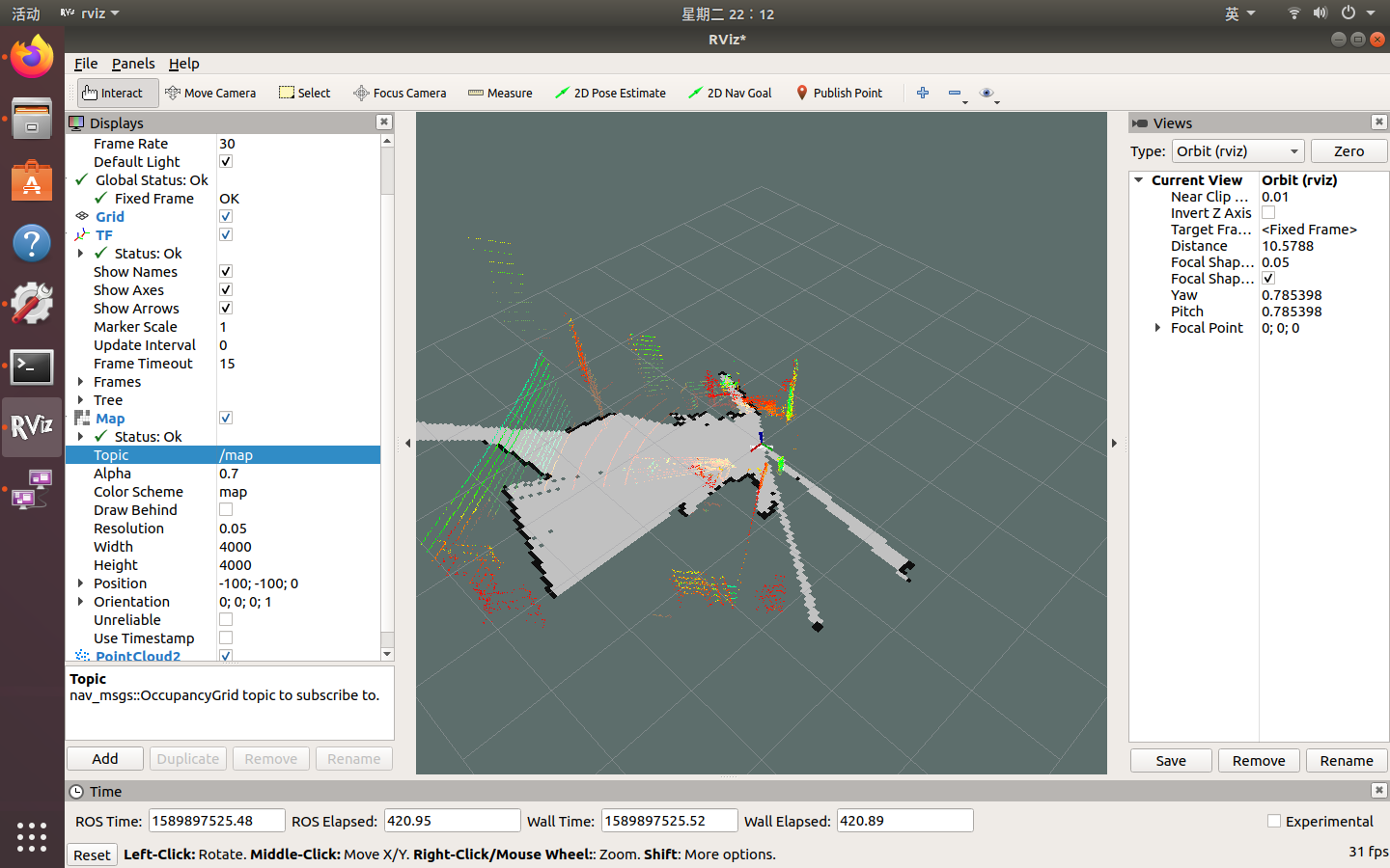 VLP-16配置及gmapping/loam应用-基于ubuntu-ros-melodic_vlp16安装gmapping-CSDN博客