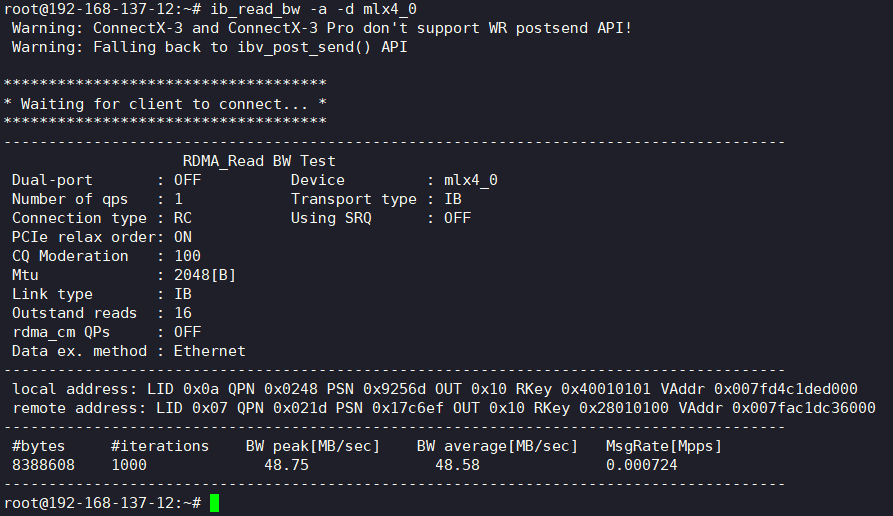 Infiniband网络测速_infiniband 速度-CSDN博客