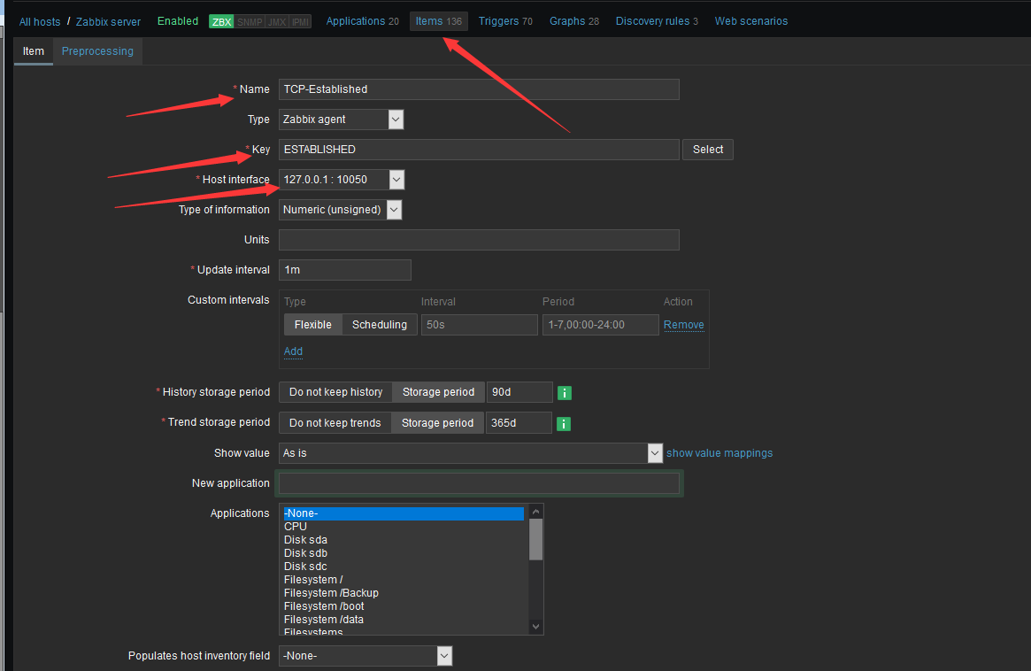 Zabbix Advance zabbix User parameters 用户自定义监控项UserParameter_windows