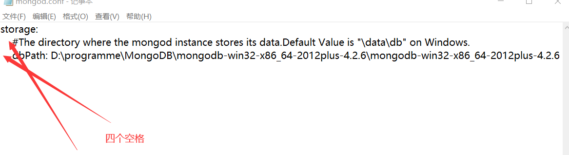 mongodb-error-parsing-yaml-config-file-yaml-cpp-error-at-line-3