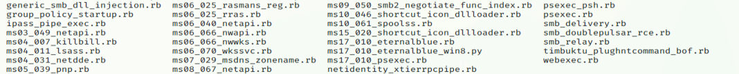 metasploit 技术功能模块介绍php星落的博客-