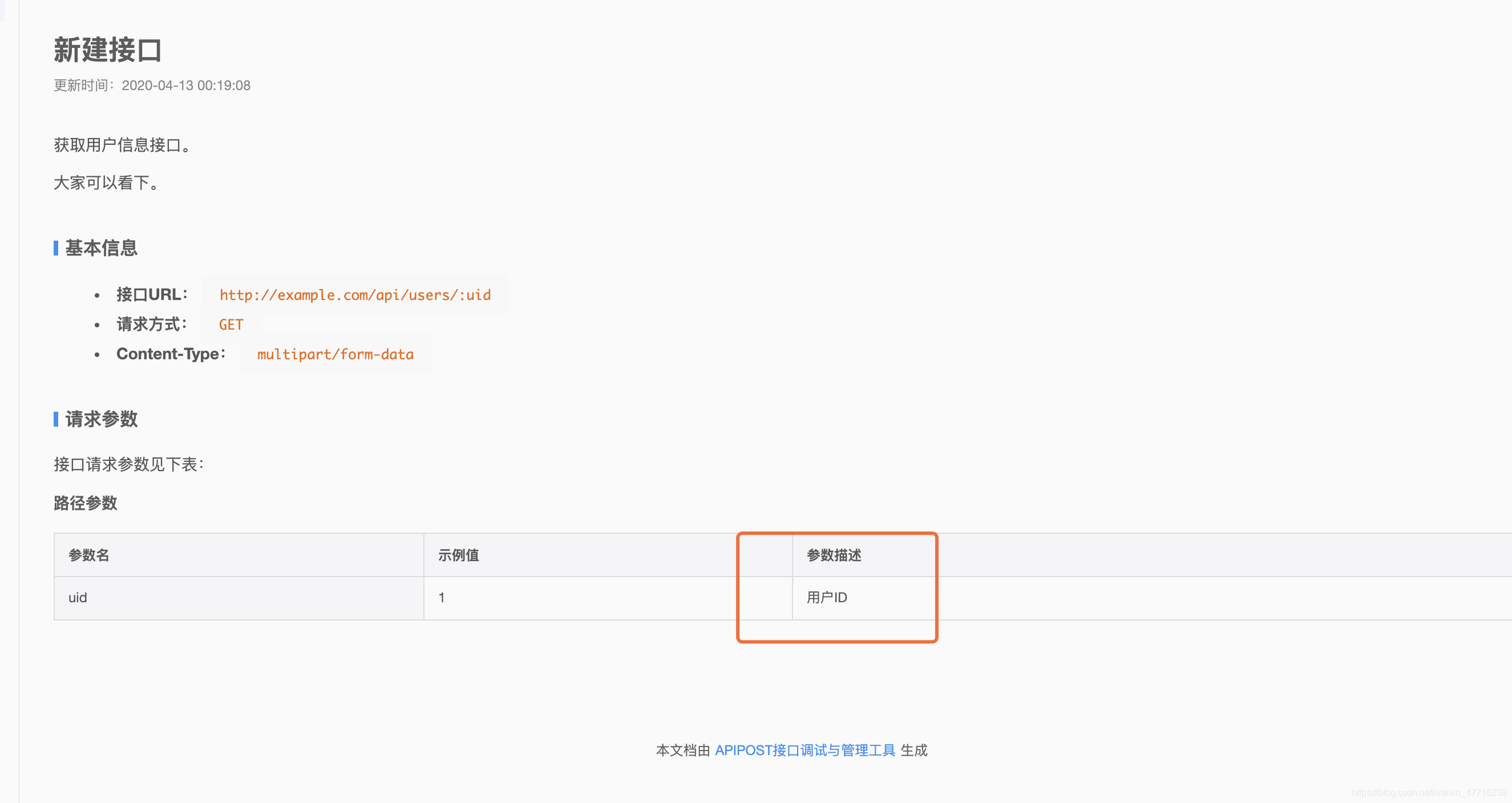 使用ApiPost 的Path变量方便的测试restful接口_restful 接口获取 path-CSDN博客
