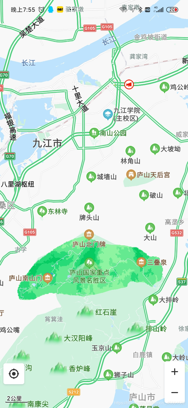 使用matlab来计算庐山景区的面积_matlab根据经纬度算面积-CSDN博客