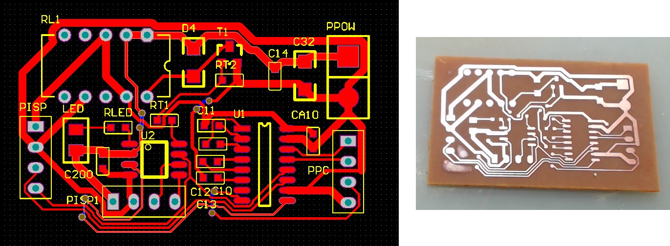 ▲ 新版下载电路的PCB