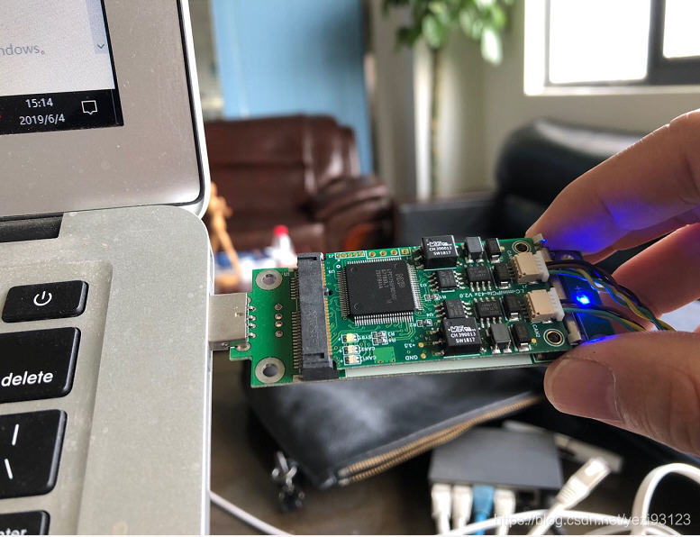 minipcie接口can卡配套通用测试软件LCANTest进行can帧的接收和发送yezi93123的博客-