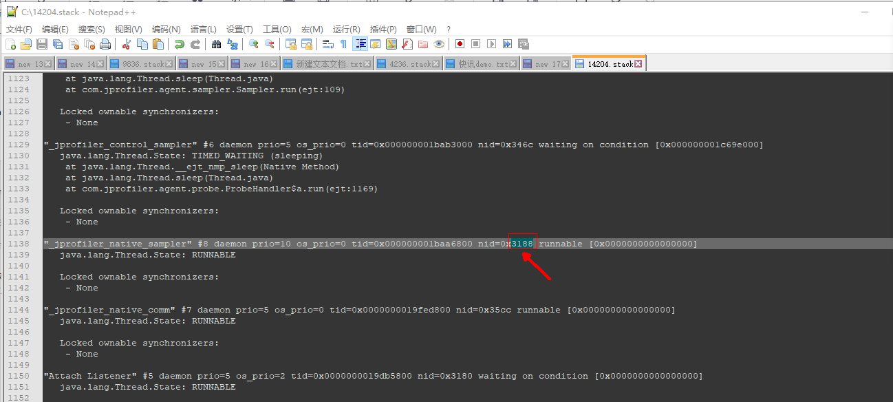 jprofiler内存分析和java程序高cpu占用线程的查找