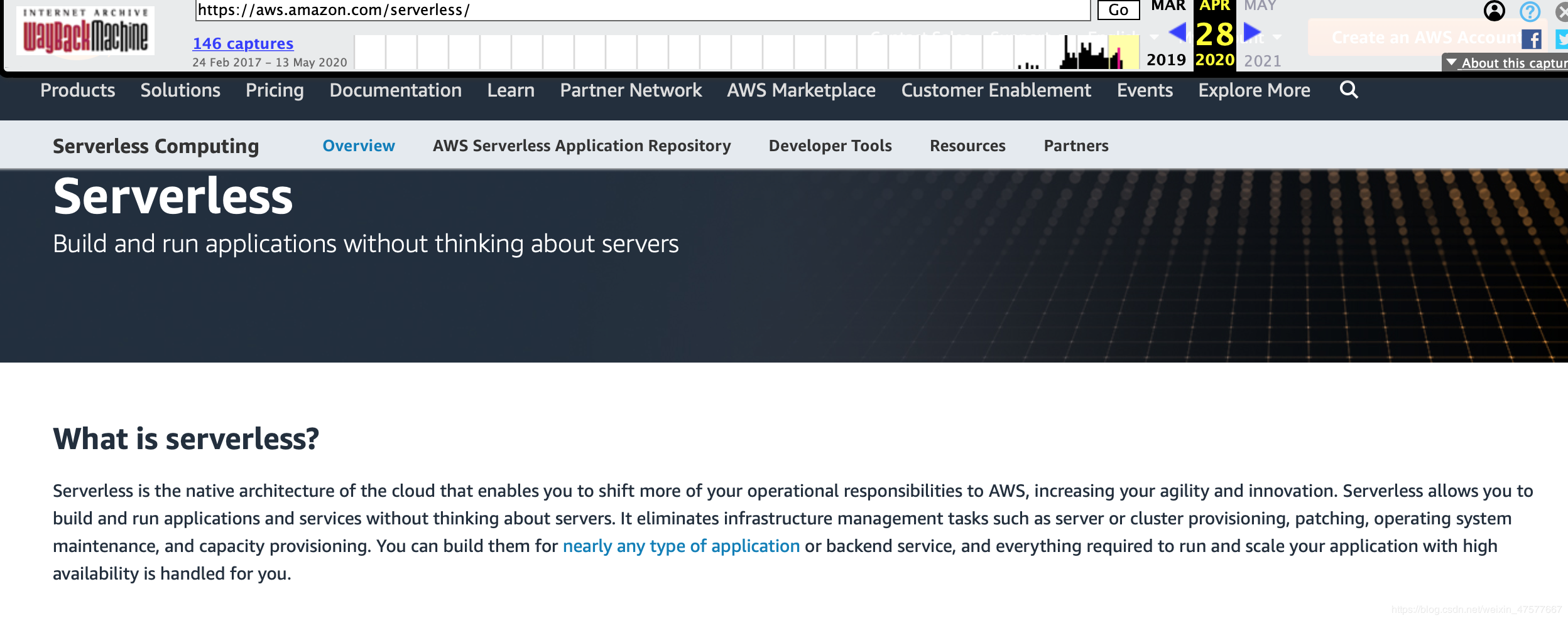 什么是Serverless 2020版 - Go Serverless换的不是技术，而是思维方式serverlessweixin47577667的博客-