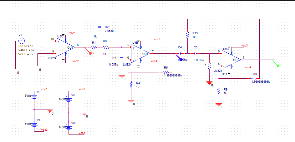 已知一个正弦电压信号，幅值为5v，频率为1khz，现需要获得该正弦波的3倍频率，幅值相同的正弦波其他qq45275571的博客-
