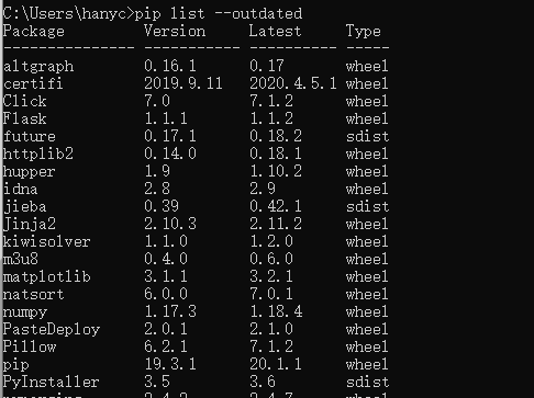 python更新第三方库_更新第三方库的命令是-CSDN博客