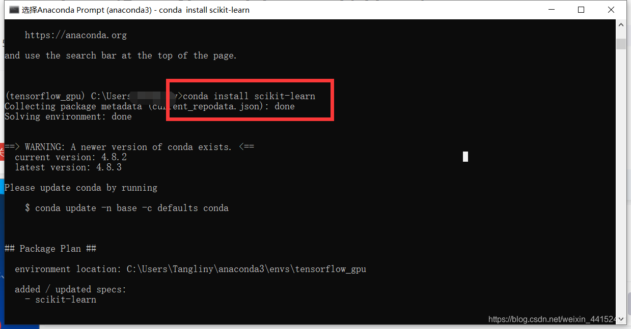 ModuleNotFoundError No Module Named Sklearn Cmd No Module Named