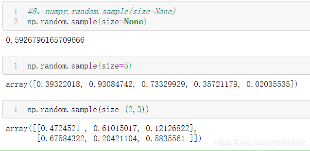 Python中numpy对象random使用方法总结_np.random.randn(2,1)-CSDN博客