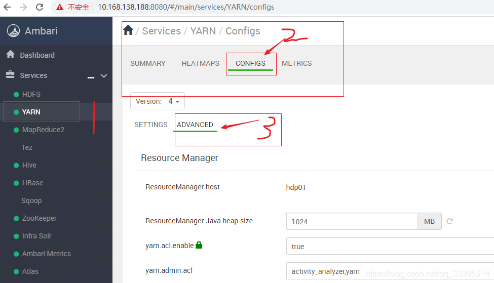 【Ambari】Yarn Register DNS失败报A fatal error has been detected by the Java ...