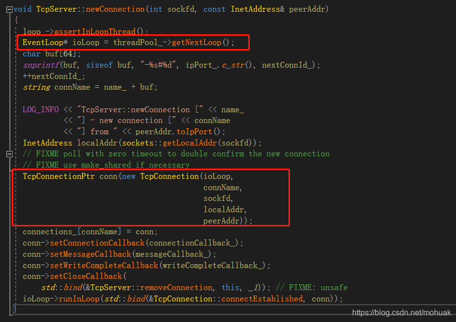 Muduo - Reactor模式