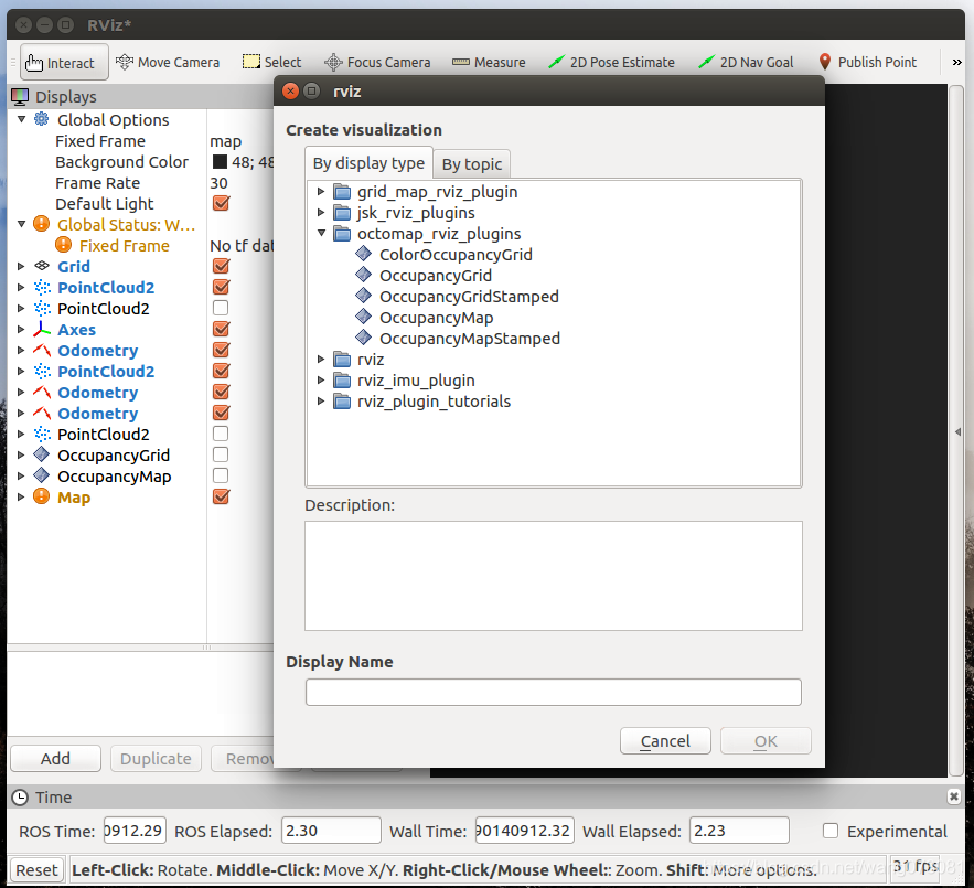 octomap使用及与PCL中pointcloud之间的相互转换处理_binarymaptomsg-CSDN博客
