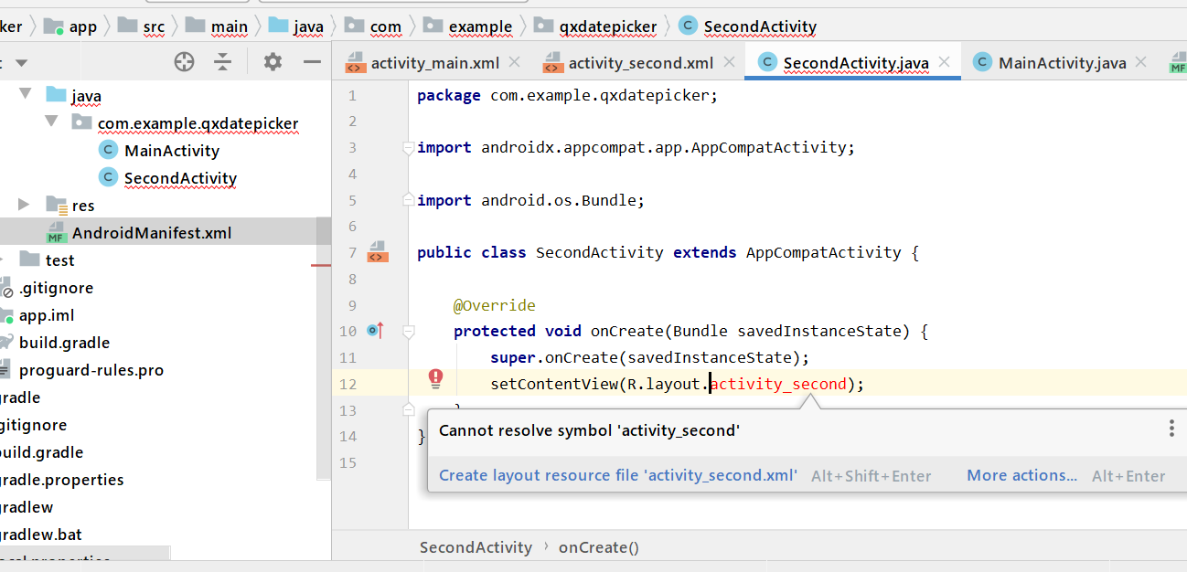 Android学习--02（猜猜我的星座App+Android常用控件+App间通信+跳转页面）java一个脱发少女的日常-