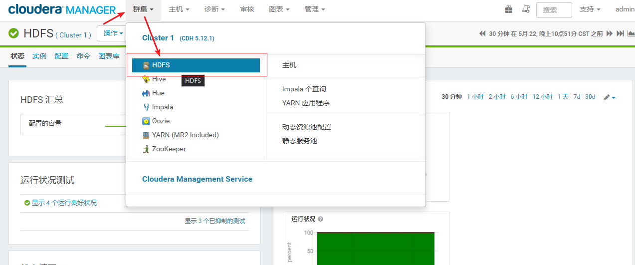 CDH快速入门系列(3) | CM集群监控状态及集群的使用不温卜火-cdh集群监控