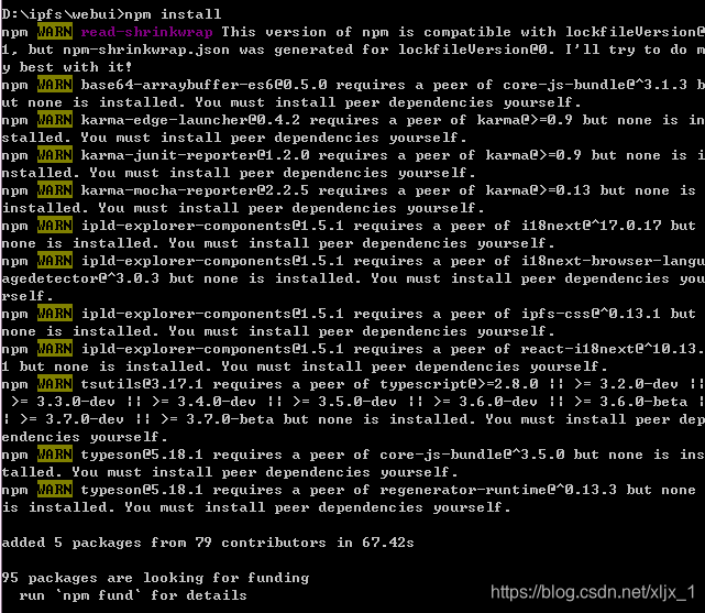 如何在windows（博主测试了win7,10） 环境下搭建私有链IPFS(星际文件)服务操作系统xljx1的博客-