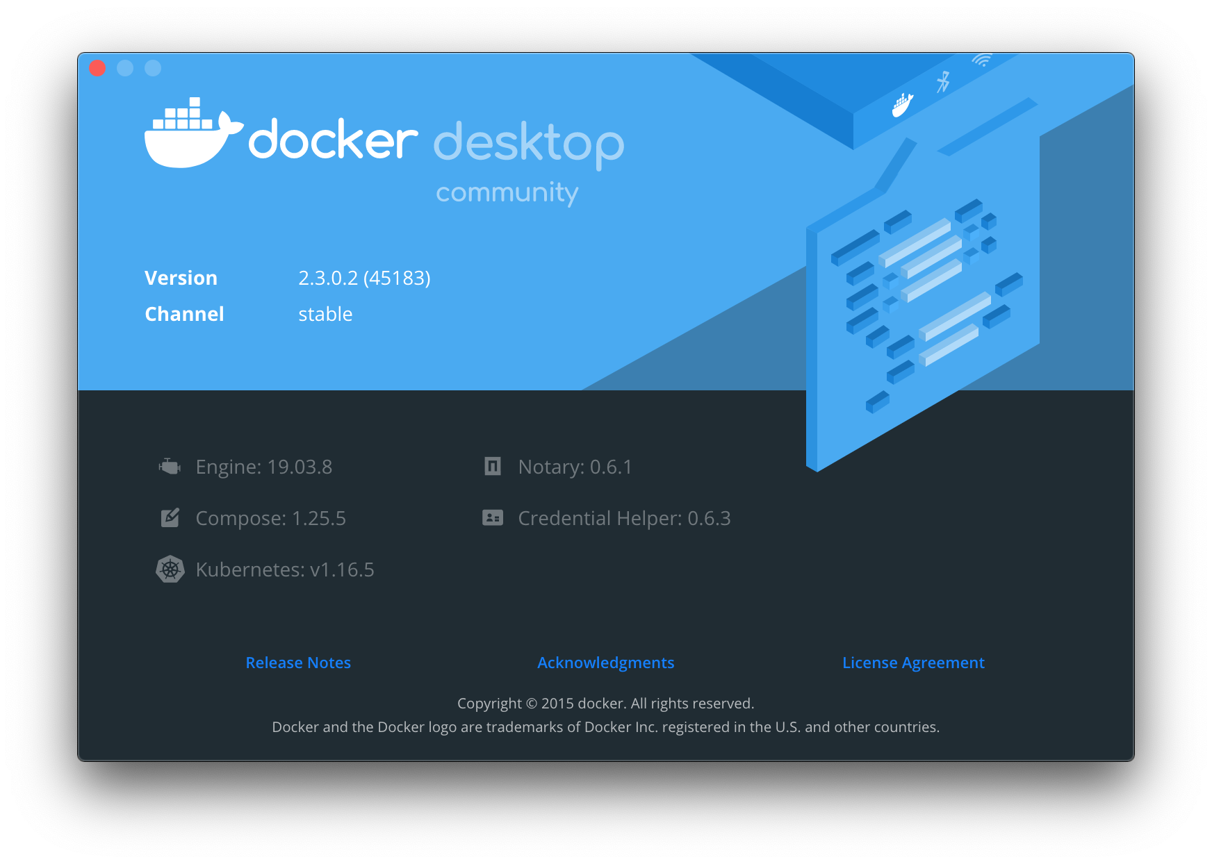 docker version