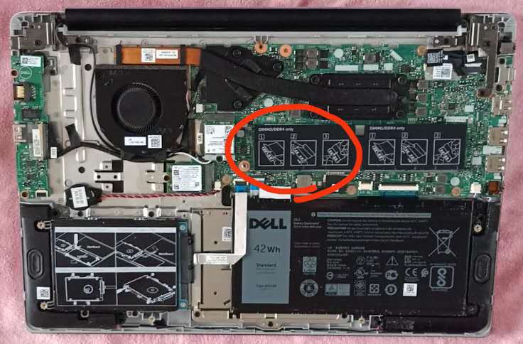 加内存条流程 以dell灵越5580为例 街外的博客 Csdn博客 Dell笔记本加装内存条