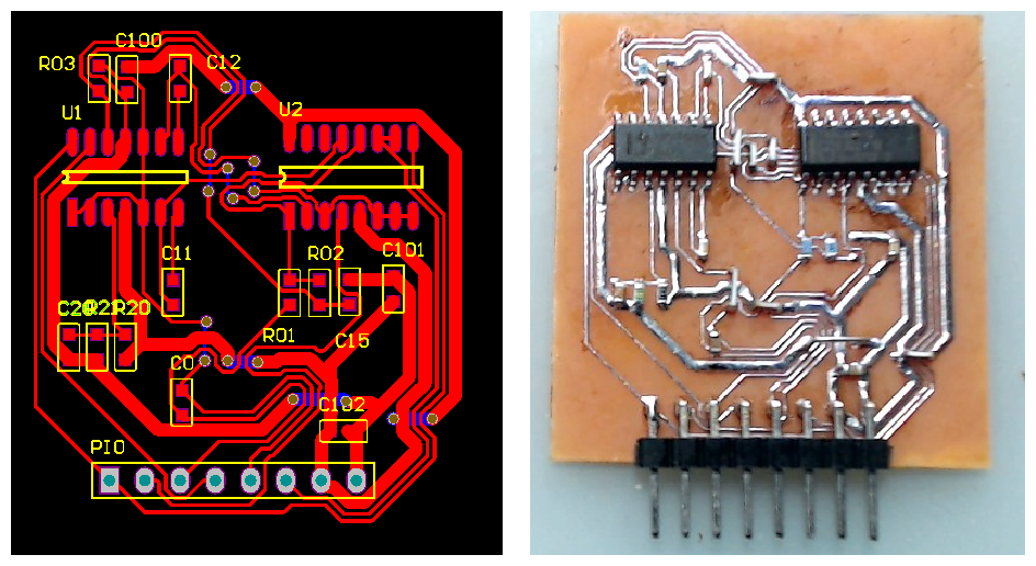 ▲ 实验电路PCB