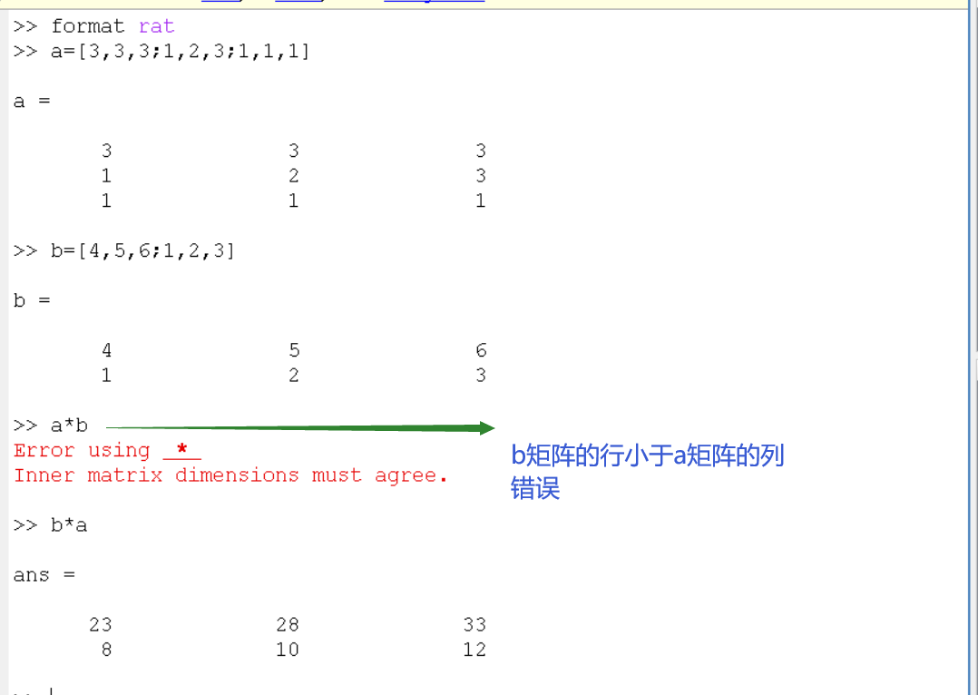 用MATLAB计算矩阵和行列式_matlab求矩阵的行列式-CSDN博客
