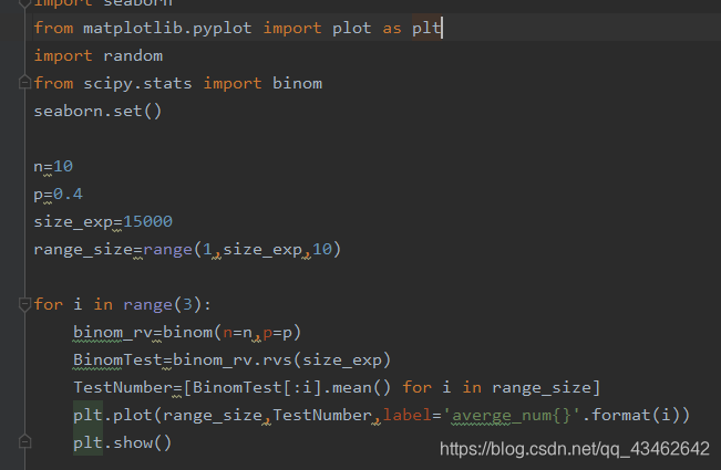 只看导入的matplotlib模块，和plt调用的两个方法