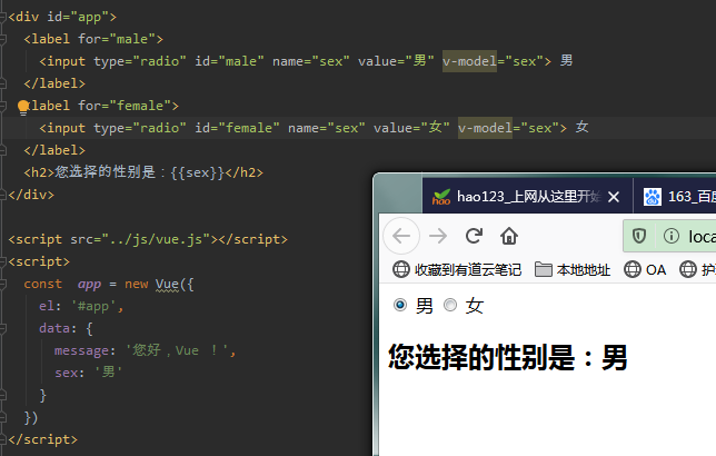 Vue学习笔记之函数、高阶函数、v-model的应用javascript医疗数据-