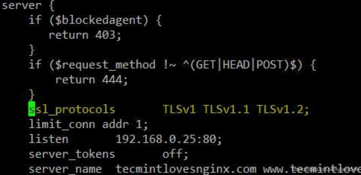 Linux之提高Nginx的安全性:受限server_tokens /user_agents/buffer_size/连接数/请求方法/外链 ...