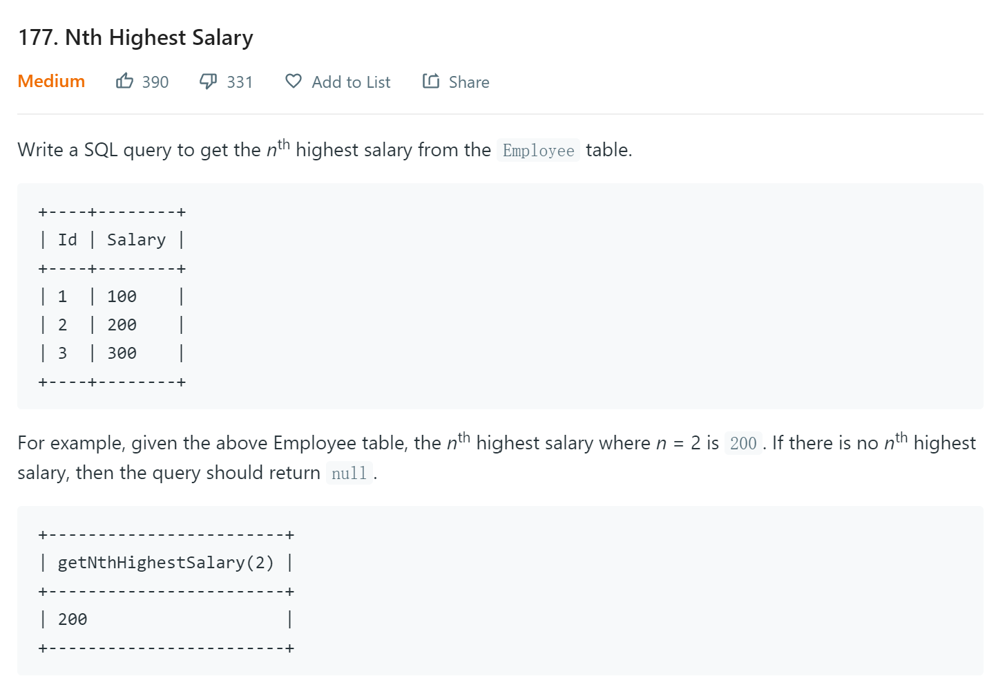 leetcode-nth-highest-salary-r-csdn