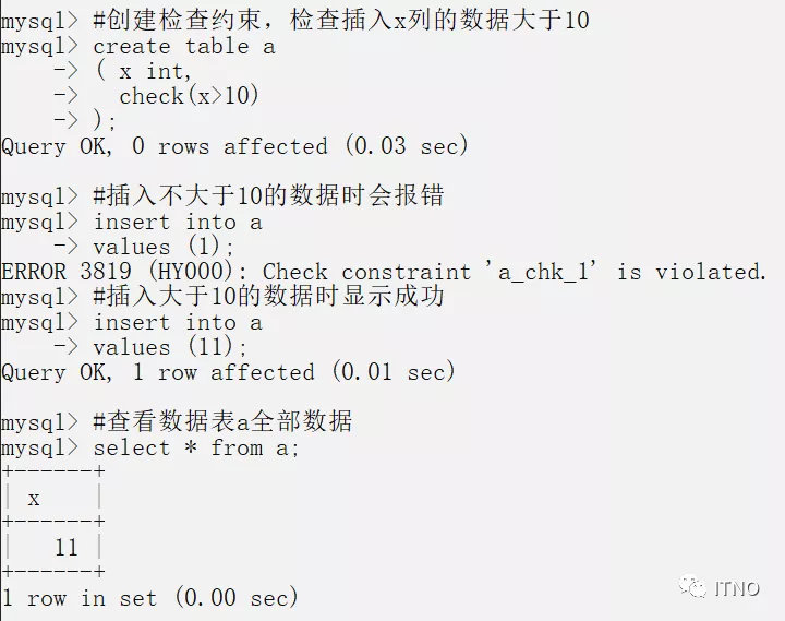 MySQL笔记——约束（内附例子）数据库m046820231的博客-