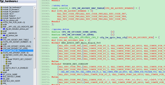 BES2300 代码 灯 按键 笔记bt,嵌入式,单片机yd1002的博客-