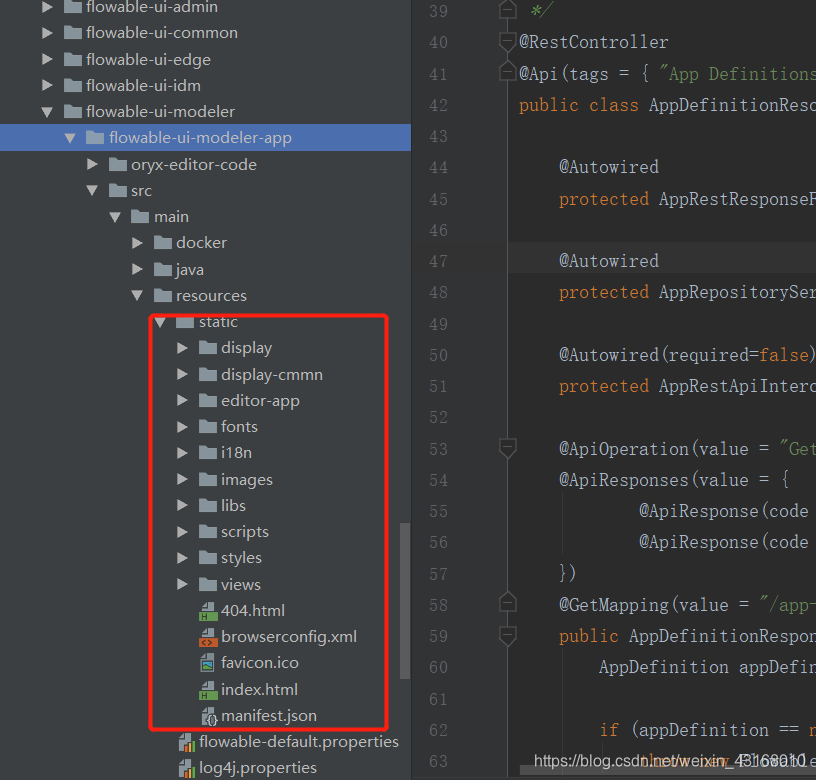 Flowable之springboot整合Flowable modeler 流程设计器集成app,表单应用发布_flowable-ui ...