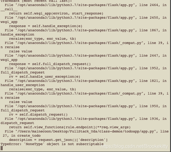 TypeError: NoneType object is not subscriptable 方案解决_typeerror ...